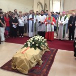 Chiesa di San Sisto, in preghiera davanti al feretro del venerabile